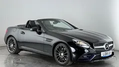 Black Used 2018 Mercedes SLC200 AMG line Cabriolet | £18,250 (Good price)