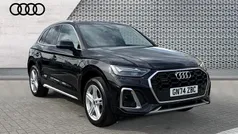 Black Used 2024 Audi Q5 S-Line SUV | £35,990 (Fair price)
