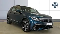 Blue Used 2021 VW Tiguan R-line SUV | £24,151 (Fair price)