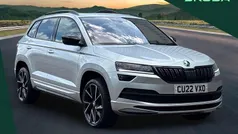 Brilliant silver metallic Used 2022 Skoda Karoq SportLine SUV | £22,295 (Fair price)