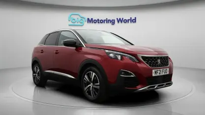 Used Peugeot 3008 GT-line 131 HP (96 kW) 2020 Red SUV
