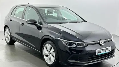 Used VW Golf VII Style 150 HP (110 kW) 2020 Black Hatchback
