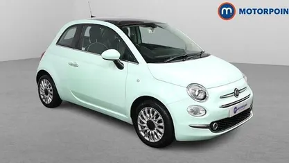 Used Fiat 500 Lounge 69 HP (50 kW) 2019 Green Hatchback