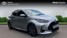 Silver Used 2023 Toyota Yaris Hybrid Design Hatchback | £18,225 (Fair price)