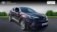 Mauve/purple Used 2022 Toyota C-HR SUV | £20,487 (Fair price)