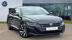 Deep black pearl Used 2022 VW Arteon R-line Estate | £27,183 (Fair price)
