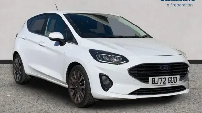 Used Ford Fiesta Titanium X 125 HP (91 kW) 2021 White Hatchback