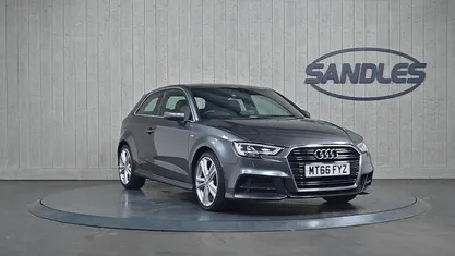 Used 2017 Audi A3 Sportback S-Line Hatchback | £11,299 (Fair price)