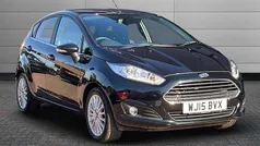 Black Used 2015 Ford Fiesta Titanium Hatchback | £8,190 (Fair price)