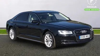 Used Audi A8 Comfort 262 HP (192 kW) 2016 Black Sedan