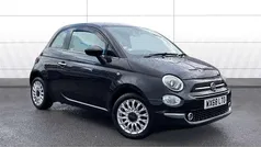 Black Used 2018 Fiat 500 Lounge Hatchback | £7,502 (Fair price)