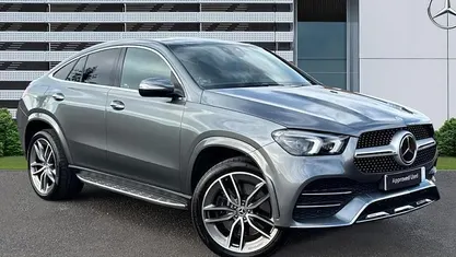 Grey Used 2022 Mercedes GLE400 AMG Line Premium Plus Coupe | £55,307 (Fair price)