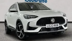 Solid arctic white Used 2023 MG HS Trophy SUV | £16,947 (Fair price)