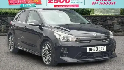 Used Kia Rio GT-Line S 120 HP (88 kW) 2018 Black Hatchback