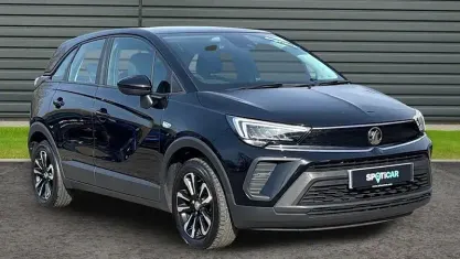 Used Vauxhall Crossland Design Edition 83 HP (61 kW) 2022 Black SUV