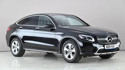 Used Mercedes GLC220 Premium 170 HP (125 kW) 2019 Black Coupe