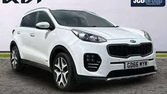 White Used 2016 Kia Sportage GT-Line SUV | £12,995 (Fair price)
