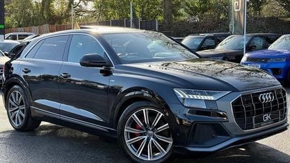 Used Audi Q8 S-Line 286 HP (210 kW) 2018 Black SUV