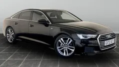 Black Used 2022 Audi A6 S-Line Sedan | £21,295 (Fair price)
