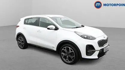 Used Kia Sportage GT-Line 136 HP (100 kW) 2019 White SUV