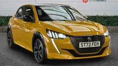 Yellow Used 2022 Peugeot 208 Premium Hatchback | £13,850 (Fair price)