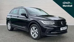 Black Used 2021 VW Tiguan Life SUV | £17,090 (Super price)