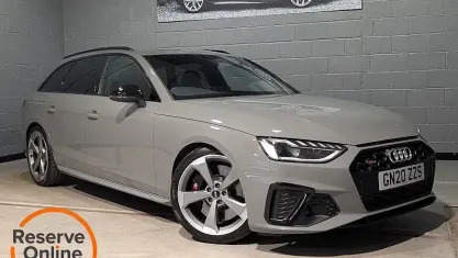 Used Audi S4 Black Edition 347 HP (255 kW) 2020 Quantum grey Estate