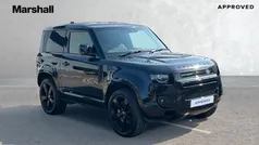 Metallic santorini black Used 2024 Land Rover Defender HSE Dynamic SUV | £59,236 (Good price)
