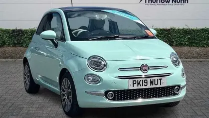 Used Fiat 500 Lounge 69 HP (50 kW) 2019 Green Hatchback