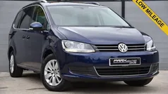 Blue Used 2017 VW Sharan SE MPV | £14,750 (Fair price)
