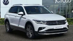 White Used 2023 VW Tiguan Elegance SUV | £26,517 (Fair price)