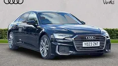 Black Used 2023 Audi A6 S-Line Sedan | £27,257 (Fair price)