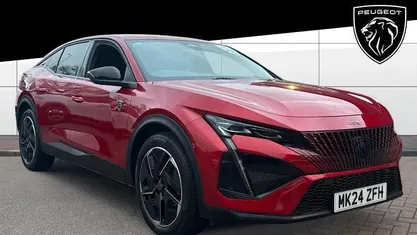 Red Used 2024 Peugeot 408 GTi Hatchback | £20,159 (Fair price)