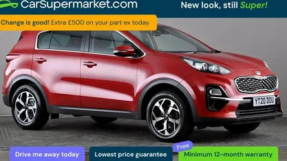 Used Kia Sportage 132 HP (97 kW) 2020 Red SUV