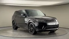 Santorini black Used 2021 Land Rover Range Rover Sport S SUV | £40,850 (Fair price)