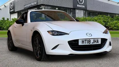 White Used 2018 Mazda MX5 Inclusive Cabriolet | £15,490 (Fair price)