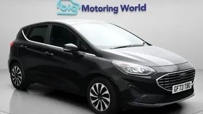 Used Ford Fiesta Titanium 101 HP (74 kW) 2022 Black Hatchback