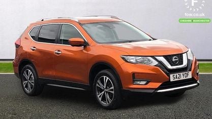 Używany Nissan X-Trail N-Connecta 159 KM (116 kW) 2021 Pomarańczowy SUV