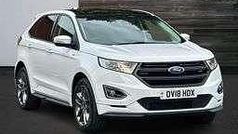 White Used 2018 Ford Edge ST-Line SUV | £18,999 (Fair price)