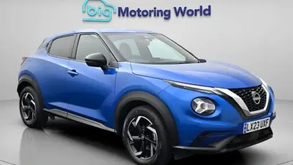 Used Nissan Juke N-Connecta 114 HP (83 kW) 2023 Blue SUV