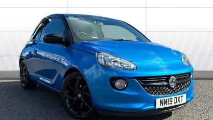 Used Vauxhall Adam 69 HP (50 kW) 2019 Blue Hatchback