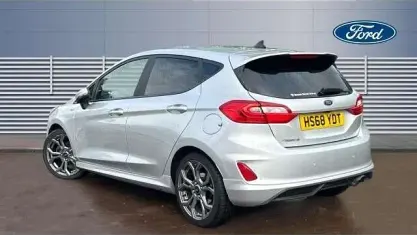 Używany Ford Fiesta ST-Line X 125 KM (91 kW) 2019 Srebrny Hatchback