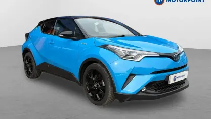 Used Toyota C-HR 122 HP (89 kW) 2019 Blue SUV