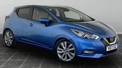 Blue Used 2017 Nissan Micra Tekna Hatchback | £7,895 (Good price)