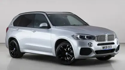 Used BMW X5 M Sport 313 HP (230 kW) 2018 Silver SUV