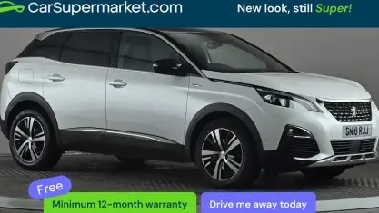 Second-hand Peugeot 3008 GT-line 120 CP (88 kW) 2018 Alb SUV