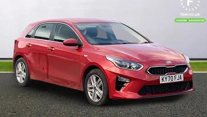 Used Kia Ceed Air 116 HP (85 kW) 2020 Red Hatchback
