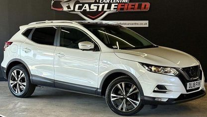 Begagnad Nissan Qashqai N-Connecta 110 HK (80 kW) 2018 Vit SUV