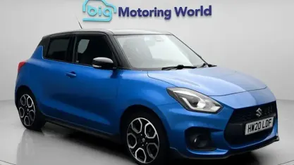 Used Suzuki Swift Sport 129 HP (94 kW) 2020 Blue Hatchback