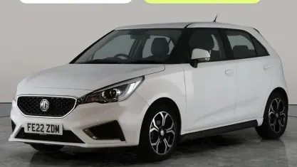 Used MG MG3 Exclusive 106 HP (77 kW) 2022 White Hatchback